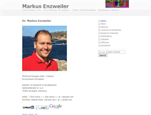 Tablet Screenshot of markus-enzweiler.de